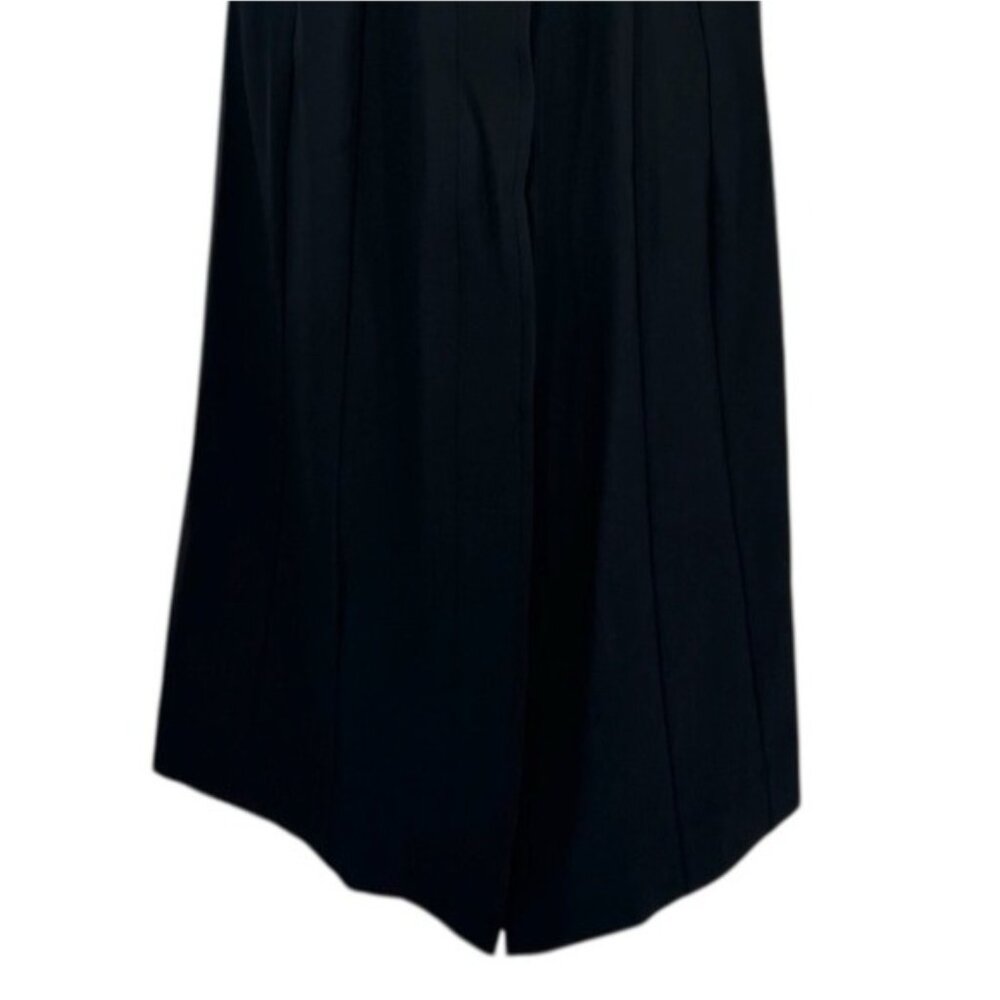 GANNI NWT Drapey Melange Midi Dress Black – Size 34 / US 2 XS - Picture 6 of 11